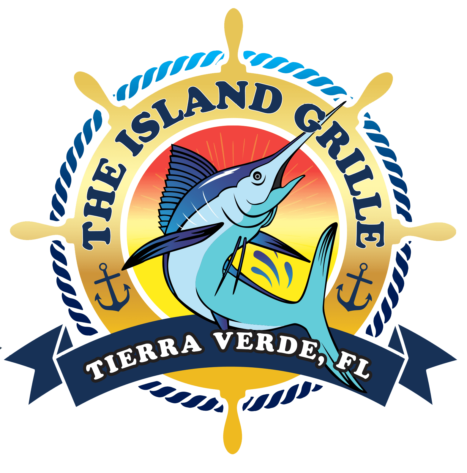 The Island Grille & Raw Bar Logo