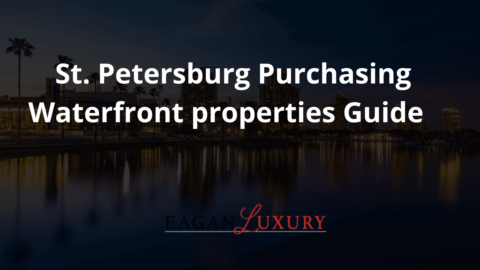 St. Petersburg, Florida, known as the "Sunshine City," provides extensive waterfront access along Tampa Bay and surrounding waterways
